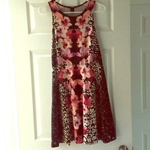 Floral cotton dress